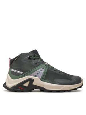 Salomon Trekkingi X Raise Mid Gore-Tex L47458100 Zielony