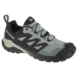 Salomon X-Adventure GTX 473212, Męskie, Zielone, buty do biegania, tkanina, rozmiar: 43 1/3