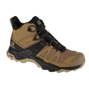 Salomon X Ultra 4 Mid GTX 412941, Męskie, Beżowe, buty trekkingowe, tkanina, rozmiar: 40 2/3