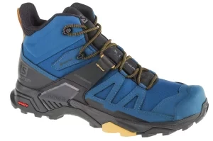 Salomon X Ultra 4 Mid GTX 416245, Męskie, Niebieskie, buty trekkingowe, tkanina, rozmiar: 46