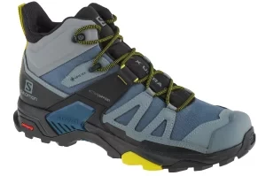 Salomon X Ultra 4 Mid GTX 416246, Męskie, Szare, buty trekkingowe, tkanina, rozmiar: 46