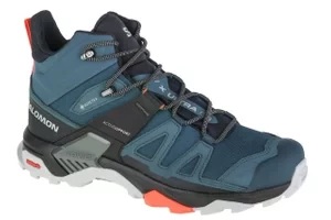 Salomon X Ultra 4 Mid GTX 473526, Męskie, Niebieskie, buty trekkingowe, tkanina, rozmiar: 40 2/3