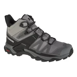 Salomon X Ultra 4 Mid GTX 474542, Męskie, Szare, buty trekkingowe, tkanina, rozmiar: 41 1/3