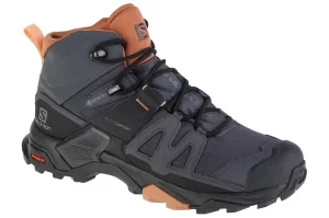 Salomon X Ultra 4 Mid GTX W 412956, Damskie, Szare, buty trekkingowe, tkanina, rozmiar: 42 2/3