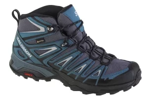 Salomon X Ultra Pioneer Mid GTX 471964, Męskie, Niebieskie, buty trekkingowe, tkanina, rozmiar: 43 1/3