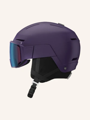 Salomon Zestaw Osmo Pro Sigma Photo: Kask Narciarski I Gogle Narciarskie lila FIOLETOWY