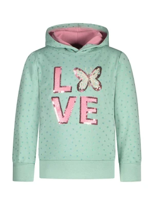 Salt and Pepper Bluza "Love" w kolorze zielonym rozmiar: 104/110