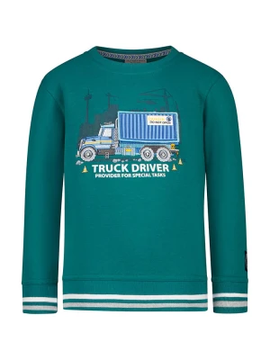 Salt and Pepper Bluza "Truck" w kolorze zielonym rozmiar: 128 / 134