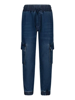 Salt and Pepper Bojówki dżinsowe - Regular fit - w kolorze granatowym rozmiar: 104