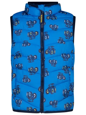 Salt and Pepper Kamizelka pikowana w kolorze niebieskim rozmiar: 134