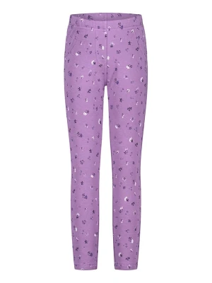 Salt and Pepper Legginsy termiczne w kolorze fioletowym rozmiar: 128