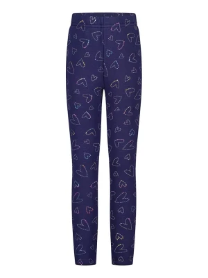 Salt and Pepper Legginsy termiczne w kolorze granatowym rozmiar: 128