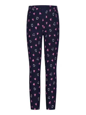 Salt and Pepper Legginsy termiczne w kolorze granatowym rozmiar: 140