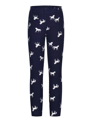 Salt and Pepper Legginsy termiczne w kolorze granatowym rozmiar: 122