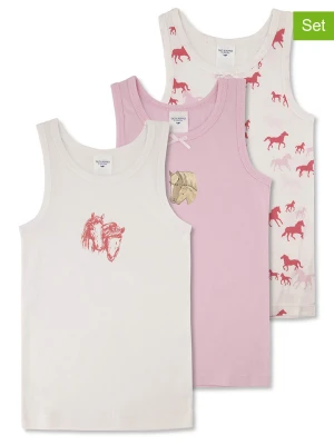 Salt and Pepper Podkoszulki (3 szt.) ze wzorem rozmiar: 140/146