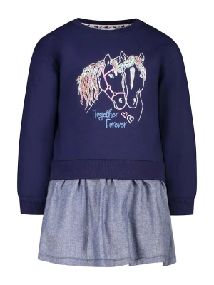 Salt and Pepper Sukienka w kolorze granatowym rozmiar: 128