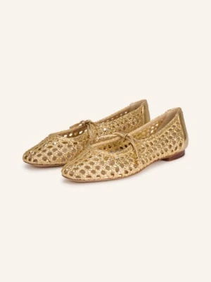 Sam Edelman Baleriny Mary Jane Marcie gold