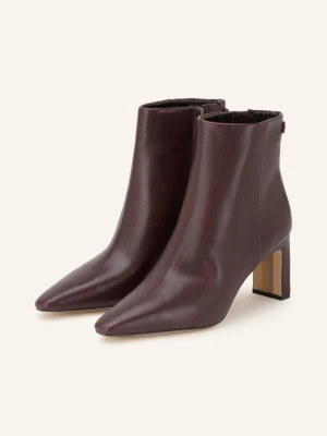 Sam Edelman Botki Saige rot CIEMNOBRĄZOWY