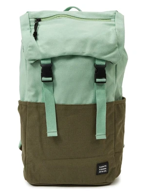 SAM73 Plecak "Grewe" w kolorze oliwkowo-zielonym - 46 x 38 cm rozmiar: onesize