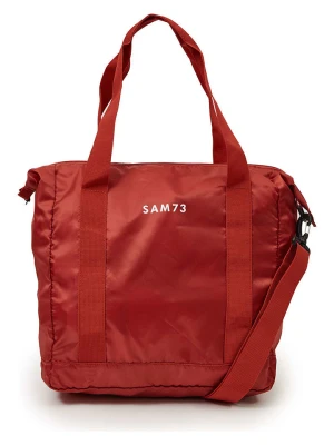 SAM73 Shopper bag "Ulenfe" w kolorze czerwonym - 40 x 45 cm rozmiar: onesize