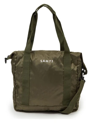 SAM73 Shopper bag "Ulenfe" w kolorze khaki - 40 x 45 cm rozmiar: onesize