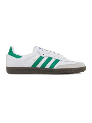 Samba OG Białe Zielone Sneakersy Adidas