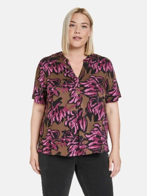 SAMOON Bluzka w kolorze różowo-jasnobrązowym rozmiar: 46