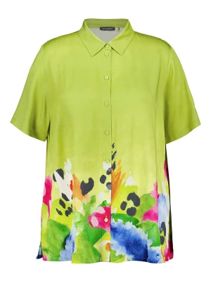 SAMOON Bluzka w kolorze zielonym rozmiar: 48