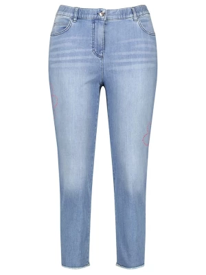 SAMOON Dżinsy - Slim fit - w kolorze błękitnym rozmiar: 48