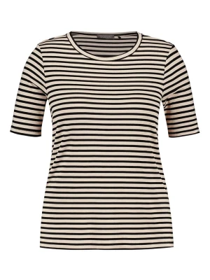 SAMOON Koszulka w kolorze beżowo-czarnym rozmiar: 44