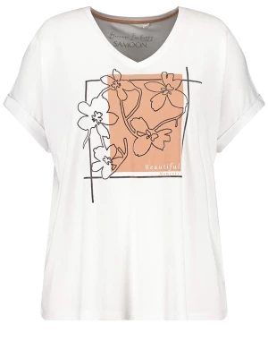 SAMOON Koszulka w kolorze białym rozmiar: 52