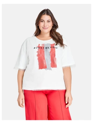 SAMOON Koszulka w kolorze białym rozmiar: 46