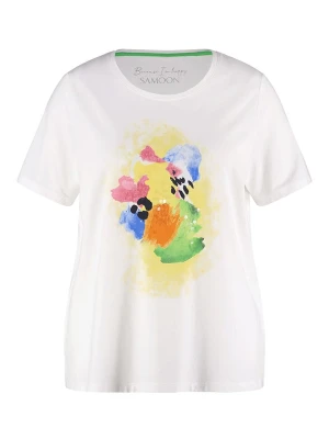 SAMOON Koszulka w kolorze białym rozmiar: 50