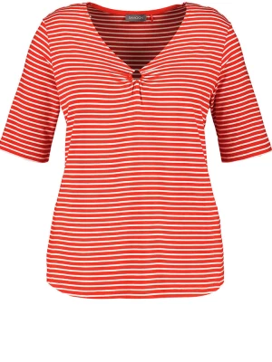 SAMOON Koszulka w kolorze czerwono-białym rozmiar: 44