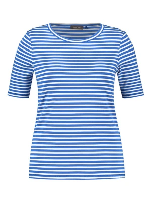 SAMOON Koszulka w kolorze niebiesko-białym rozmiar: 54