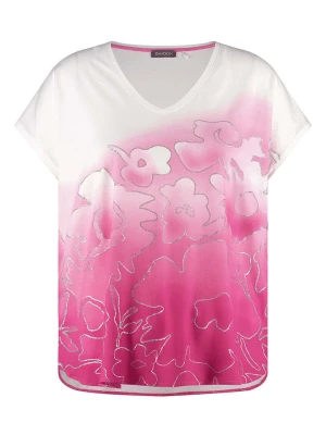 SAMOON Koszulka w kolorze różowo-białym rozmiar: 44