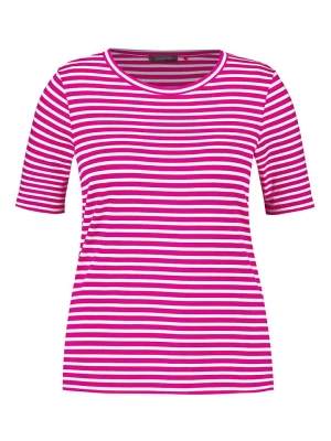 SAMOON Koszulka w kolorze różowo-białym rozmiar: 52