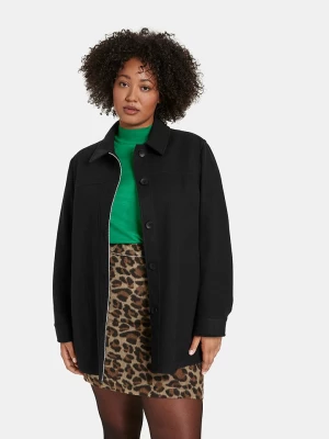 SAMOON Płaszcz przejściowy w kolorze czarnym rozmiar: 52