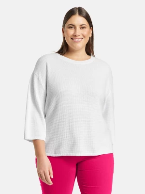 SAMOON Sweter w kolorze białym rozmiar: 50