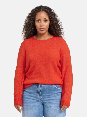SAMOON Sweter w kolorze czerwonym rozmiar: 52