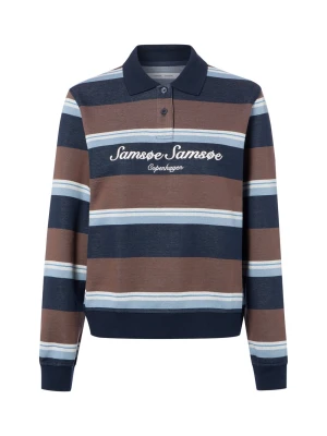 Samsøe Samsøe Bluza Kobiety Bawełna (100%) brązowy