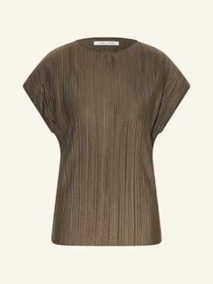 Samsøe  Samsøe Bluzka Bez Rękawów Sauma Z Plisami braun SAMSØE  SAMSØE