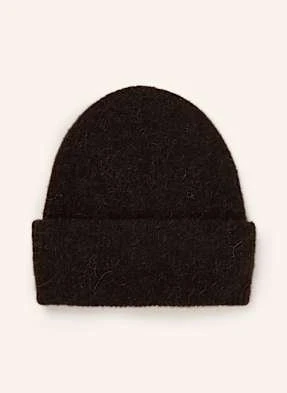 Samsøe  Samsøe Czapka Nor Z Dodatkiem Alpaki braun SAMSØE  SAMSØE