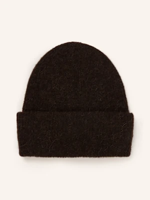 Samsøe  Samsøe Czapka Nor Z Dodatkiem Alpaki braun SAMSØE  SAMSØE