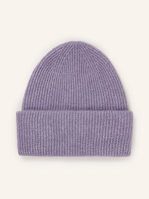 Samsøe  Samsøe Czapka Nor Z Dodatkiem Alpaki lila SAMSØE  SAMSØE
