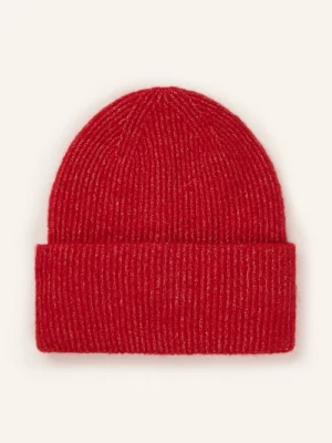 Samsøe  Samsøe Czapka Nor Z Dodatkiem Alpaki rot SAMSØE  SAMSØE