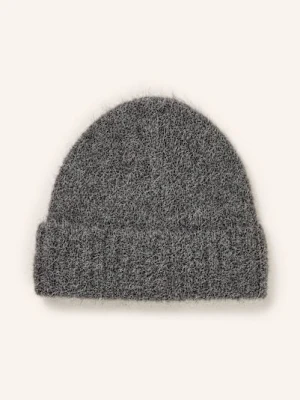 Samsøe  Samsøe Czapka Sajeanne Z Alpaką grau SAMSØE  SAMSØE