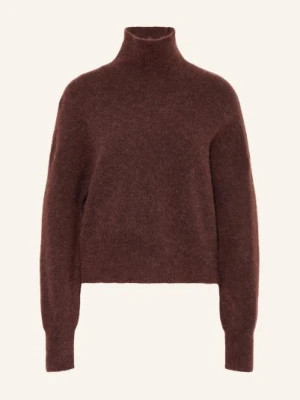 Samsøe  Samsøe Golf Nola Z Dodatkiem Alpaki braun SAMSØE  SAMSØE