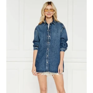 Samsøe Samsøe Jeansowa koszula SALEA | Oversize fit
