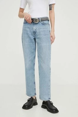 Samsoe Samsoe jeansy MARIANNE damskie high waist F23200028